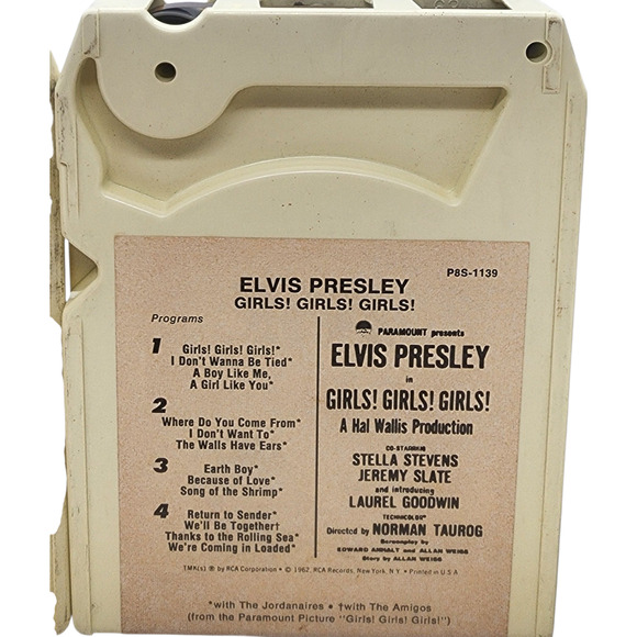Set Of Three Elvis Presley 8-Tracks That's The Way It Is Girls Girls Girls Pickw - Picture 6 of 7